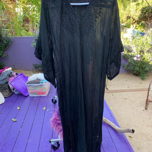 90’s y2k Caftan Muu-Muu Coverup - Picture 6 of 7